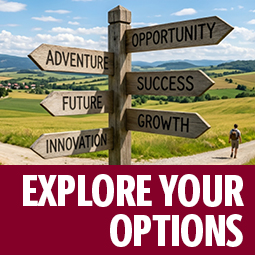 Image says "Explore Your Options