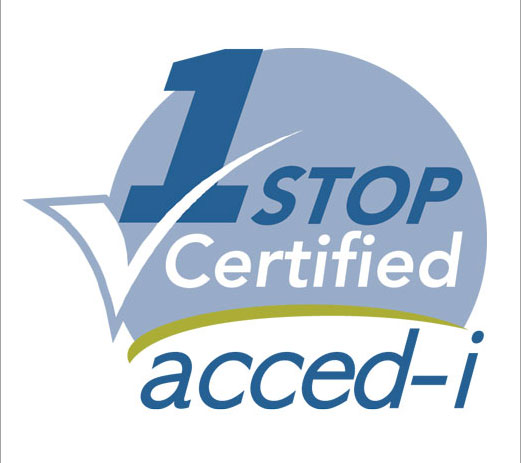 Certified as a One Stop Shop through the Association of Collegiate Conference and Event Directors International