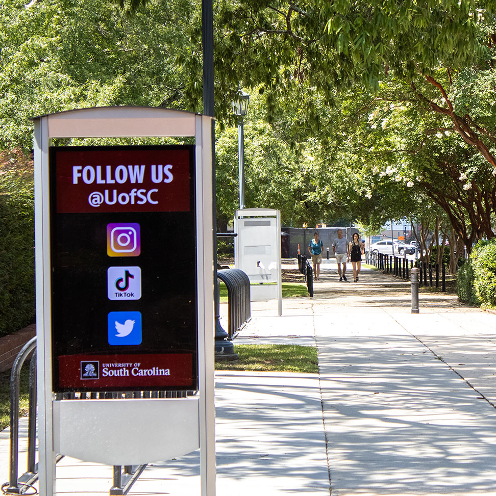 Follow us @UofSC on Instagram, TikTok, and X.