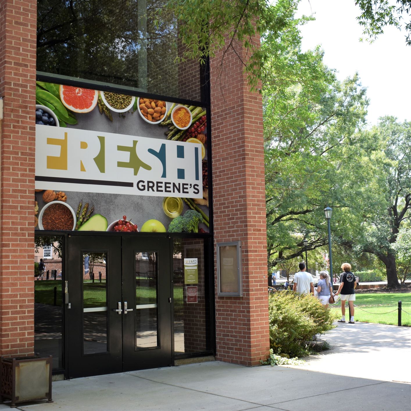 Fresh Greene's front door