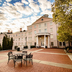 East Quad courtyard