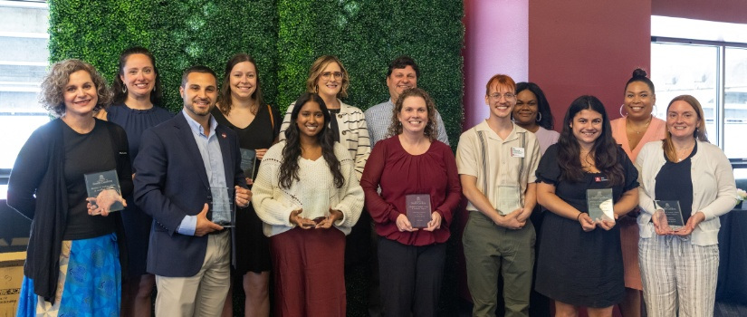 Division award recipient group picture 