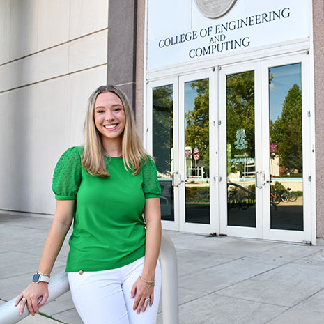 Computer Science student Caroline Boozer