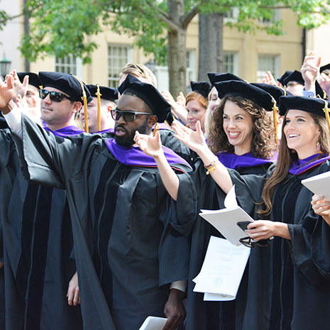 Students graduating