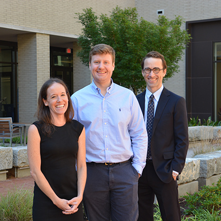 Faculty in the Courtyard