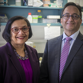 Drs. Prakash and Mitzi Nagarkatti