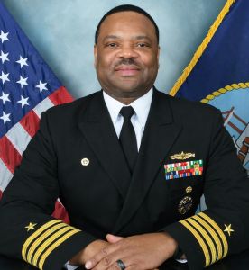 Navy Captain Ray Glenn, new commander of Naval Station Norfolk