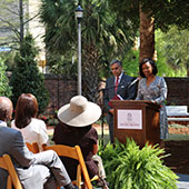 Lindsay Richardson didn’t come to Carolina looking for an opportunity to become a student leader, much less to become student body president. That path led her to be a finalist for Outstanding Woman of the Year and to receive the university’s top honor, the Algernon Sydney Sullivan Award. 